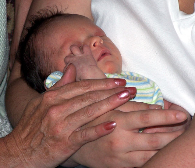 A mother's touch