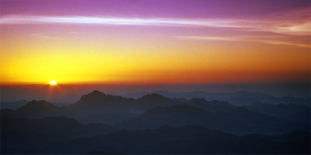 Sinai Sunrise