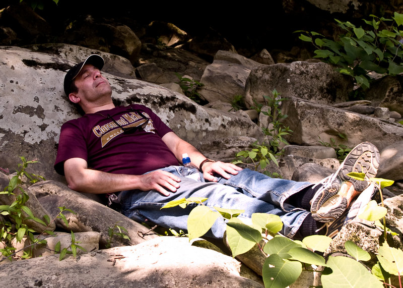 Jusdino4it's Dad relaxing