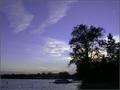 Sunset on Pleasant Lake