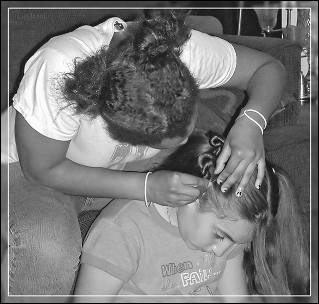 Doing Hair