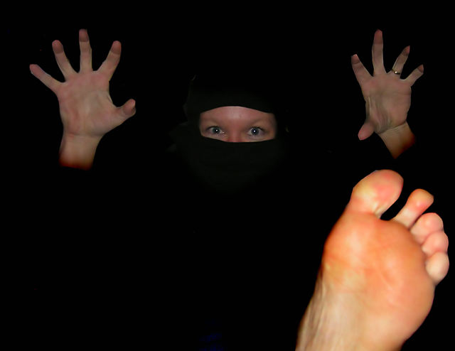 Tara the Shirt Ninja!