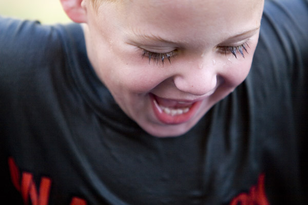 Kaden & his eyelashes!
