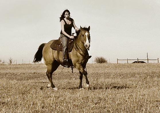 Une Fille et Son Cheval