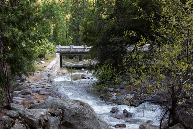 Overexposed bridge (fixed from RAW)