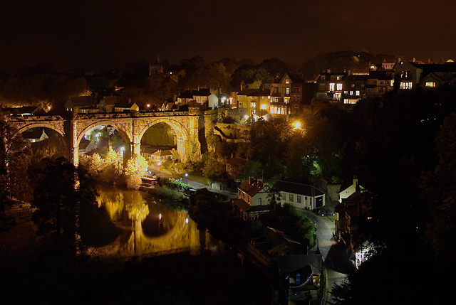 Knaresborough from the castle