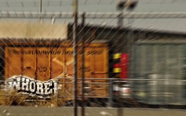 train graffitti