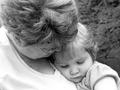 Pouty LGirl with Grandma