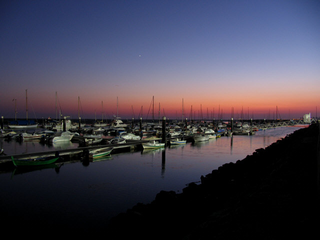 Dusk in Olhao