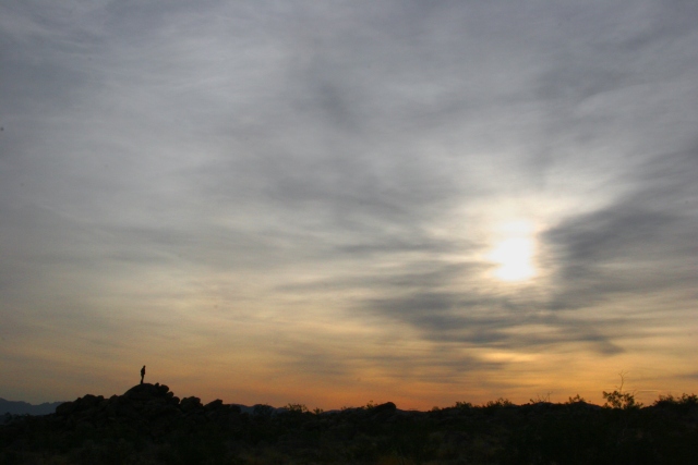Sunrise over Porcupine Wash