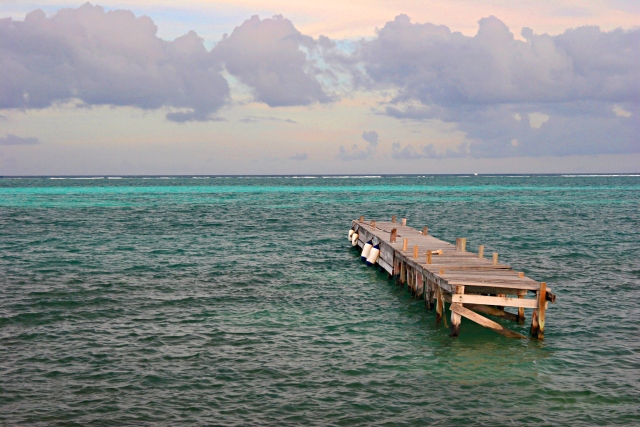Pier, Ambergris Caye