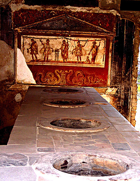 McDonalds in Roman times - Pompeii