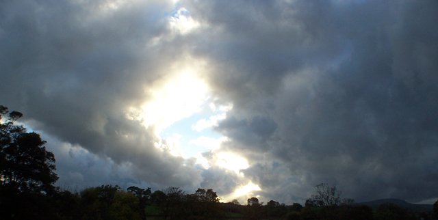clouds over the Dales, Yorkshire