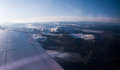 Aerial mountain  view 