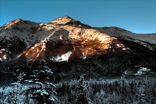 Mountain Light at Sunrise