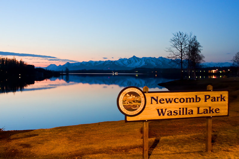 Day 11 :  Wasilla Lake, 4:15 in the morning