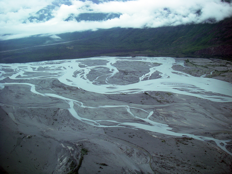 Jim Creek aerial view