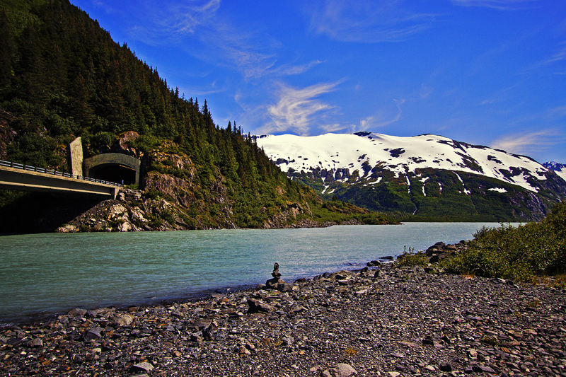 Portage Valley - tunnel to Whittier