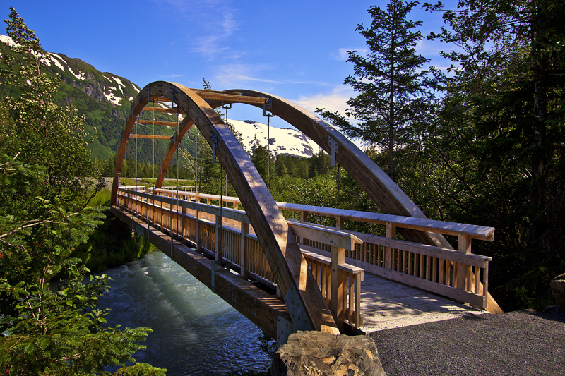 Bridge along the Blue Ice Trail 