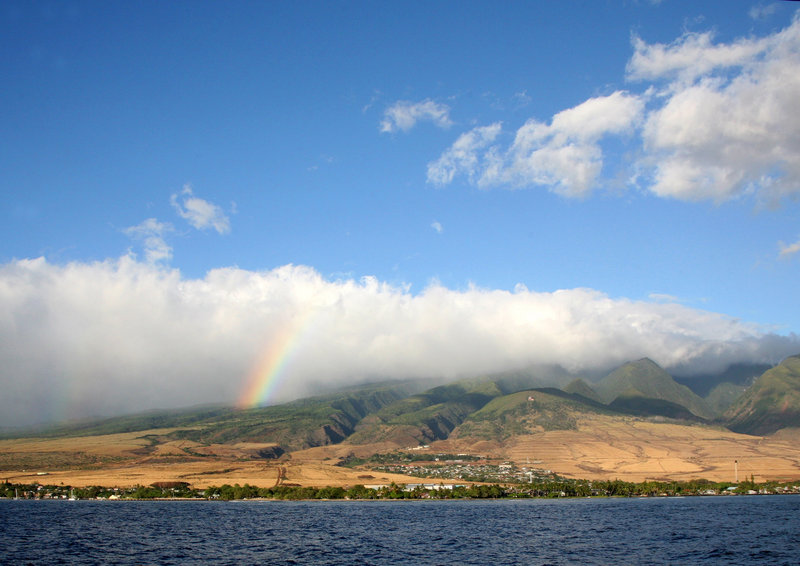 Rainbow over Maui