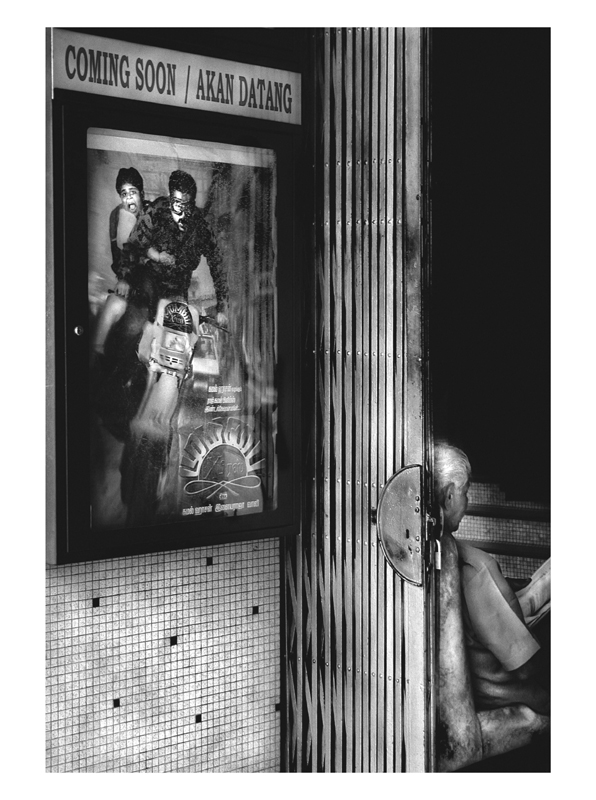 The Ticket Man  b&w