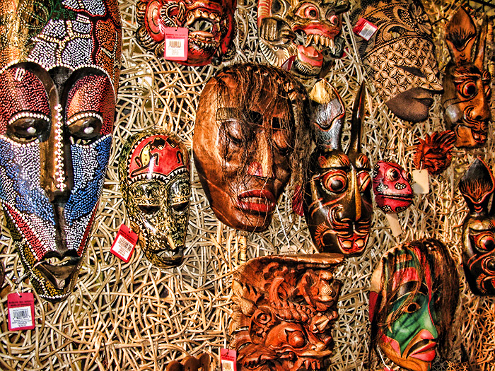 Wall of Masks