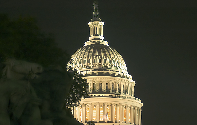 U.S. Capitol at Night