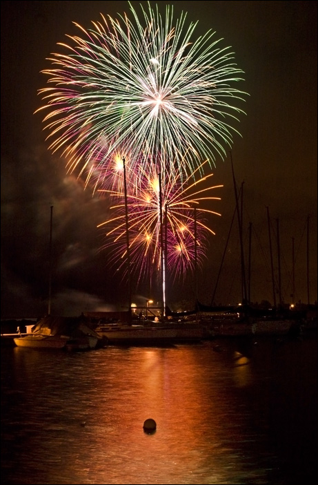 July 4th in Honolulu Harbor