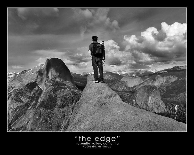 the edge