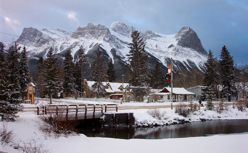 winters postcard