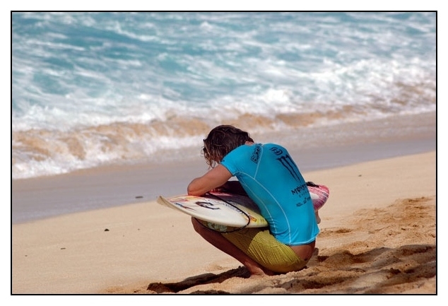 Surf Contest Wait for Results