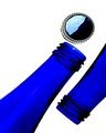 Cobalt Blue Bottles and Cap