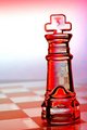 Chess King Abstract