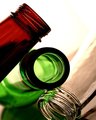 Abstract Beer Bottle Background Design