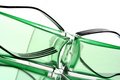 Fork in Green Bottle Abstract