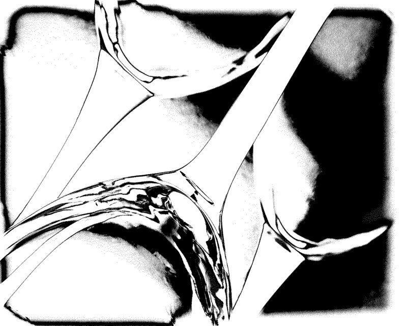 Abstract Glassware Design