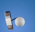 Putter and Golf Ball (square)