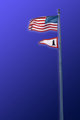 U.S. and Lighthouse Flags