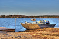 Lake Ramsey Louisiana -  The boat at the dock