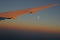 Wing sunset
