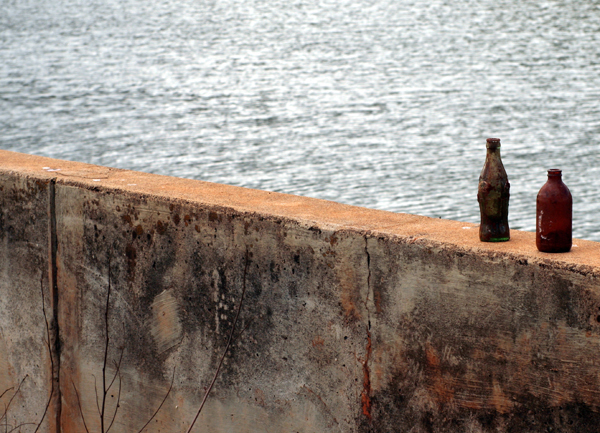 Bottles on the wall