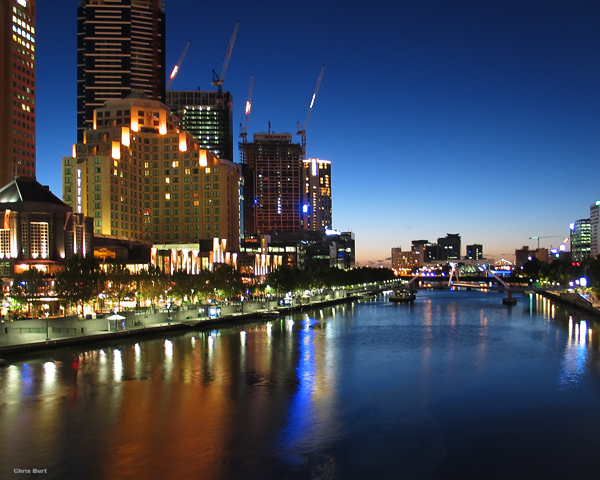 Southbank by night