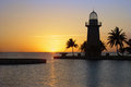 Sunset On Boca Chita Harbor