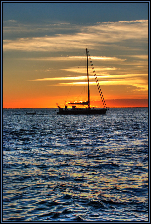 Returning at Sunset