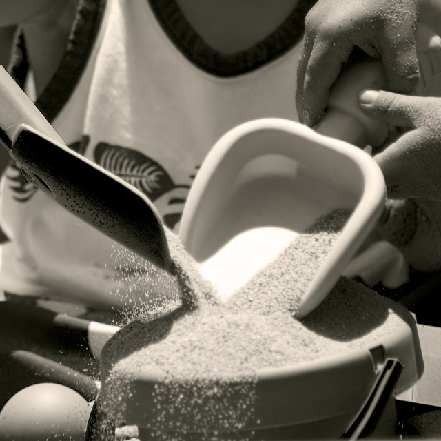Shoveling Sand