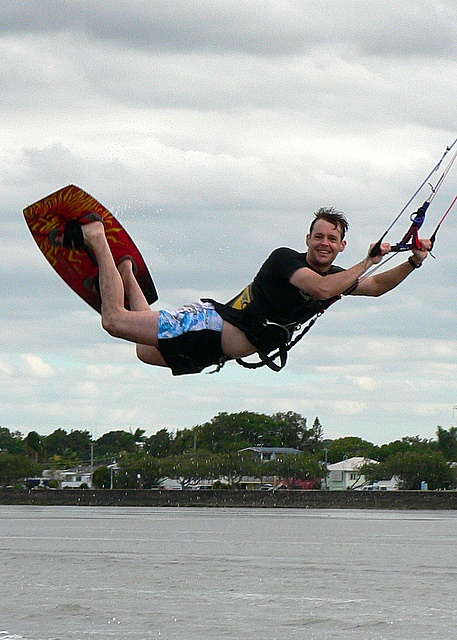 Kitesurfing