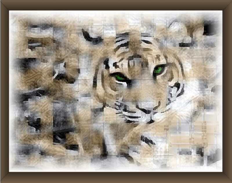 Tiled Tiger