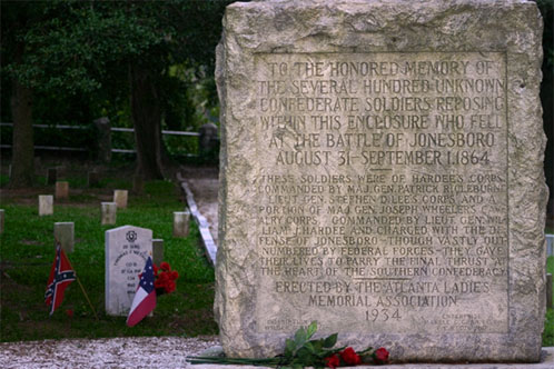 Battle of Jonesboro Monument