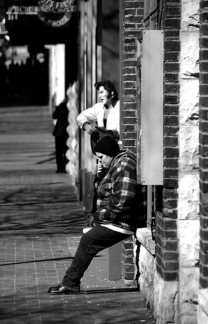 Me and Elvis on break