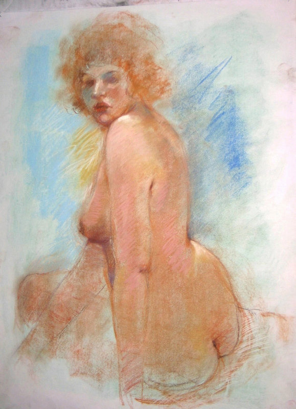 Pastel (nude study)